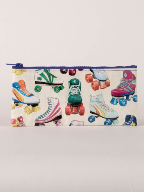 SMALL ZIP POUCH, ROLLER SKATES